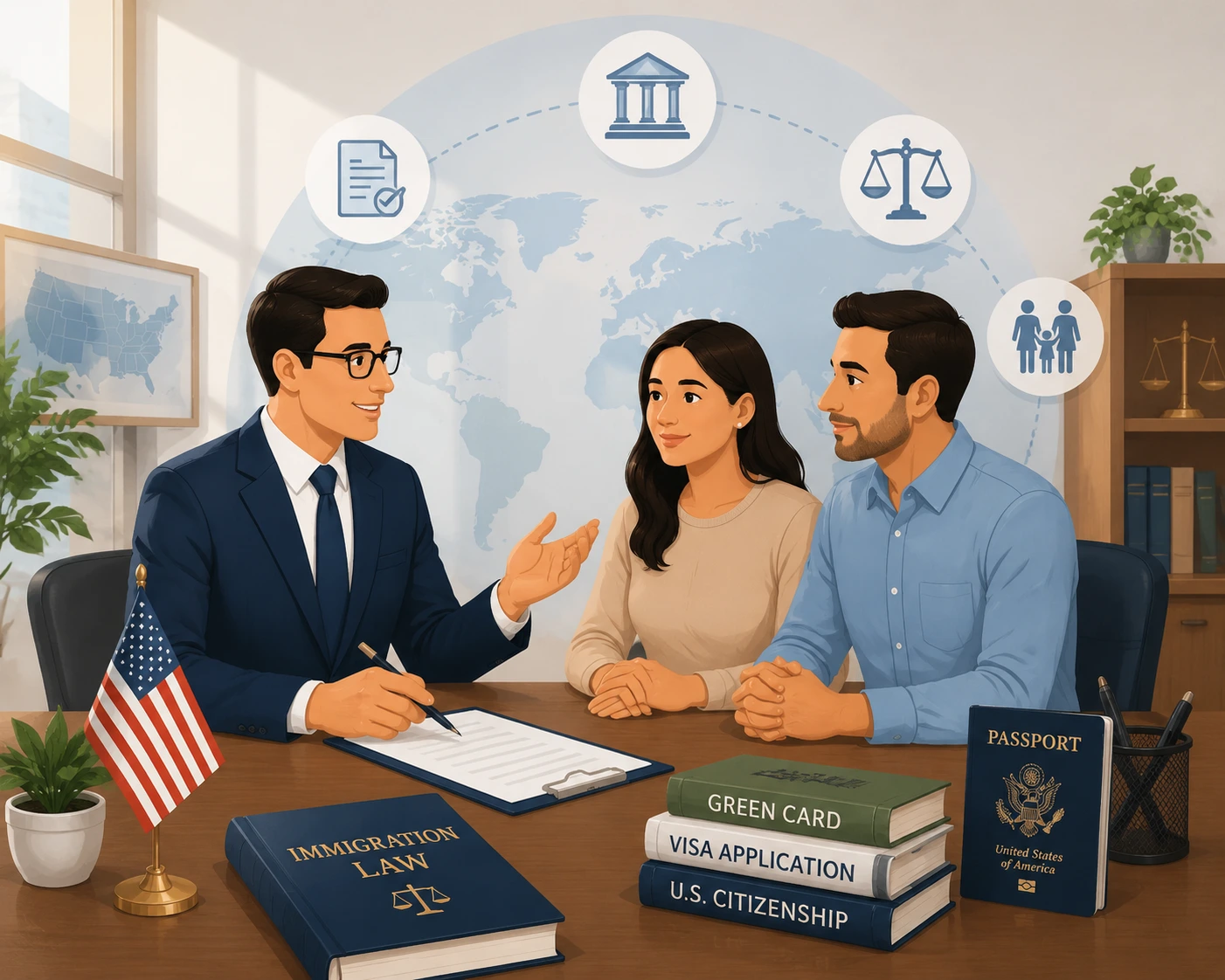 What should you look for in an immigration attorney in Parkland